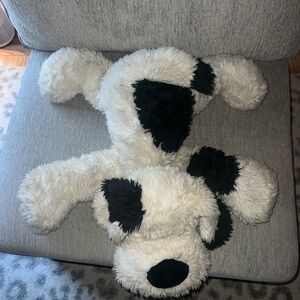 Plush Stuffed Animal- Black and White